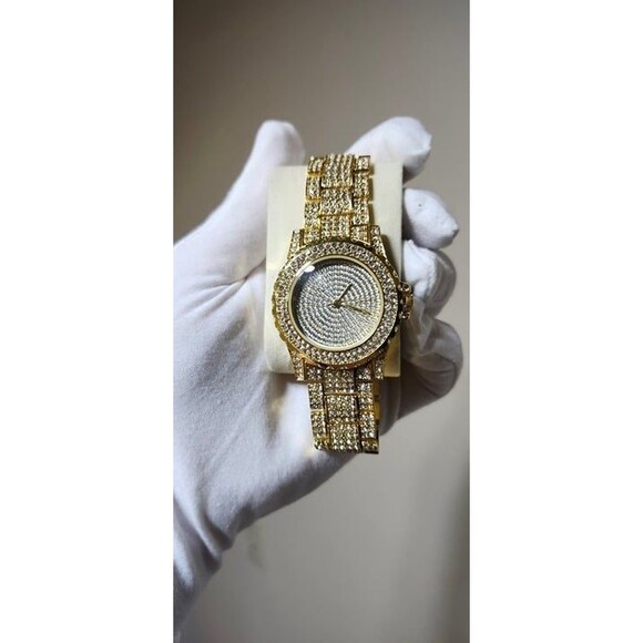 Blinged Out Watch and Bracelet Set, Display Box Included! - Picture 5 of 6